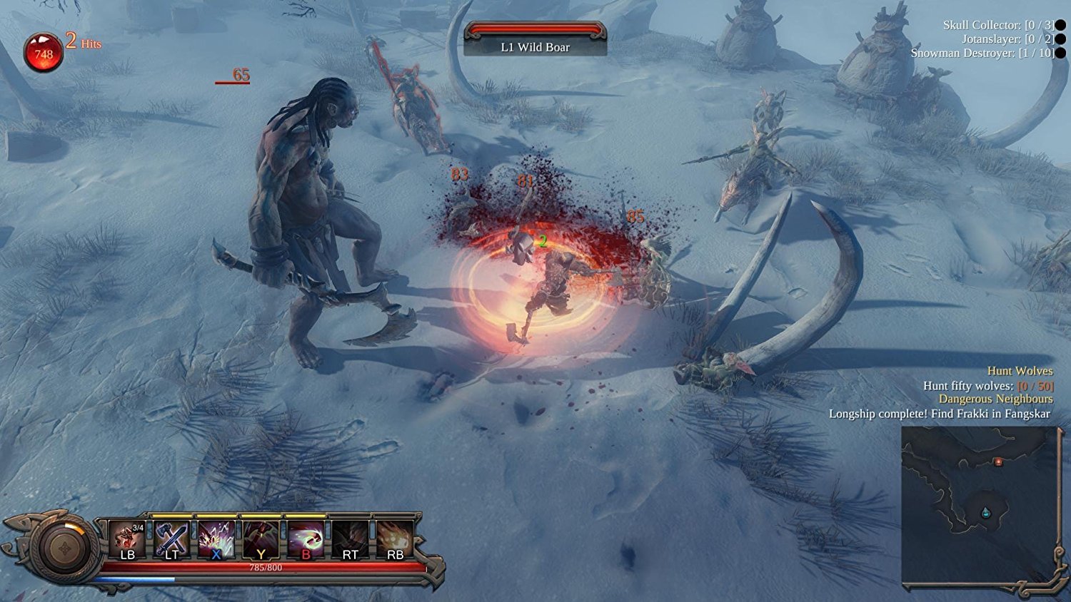 [HCM]Đĩa game Vikings Wolves of Midgard PS4