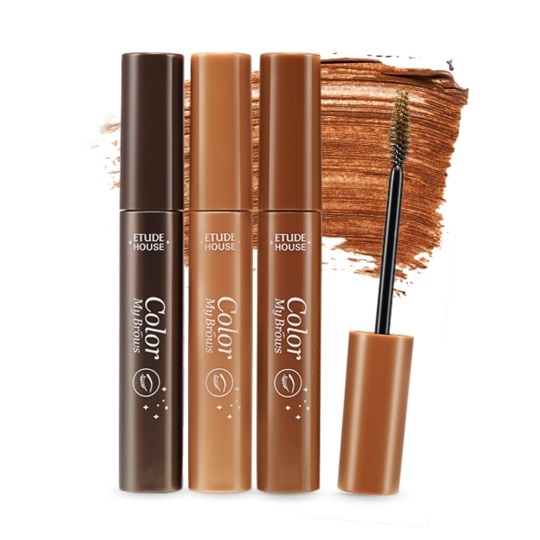 Mascara Định Hình, Tạo Màu Chân Mày Etude House Color My Brows 9g #02 Light Brown _ Etude House Chính Hãng
