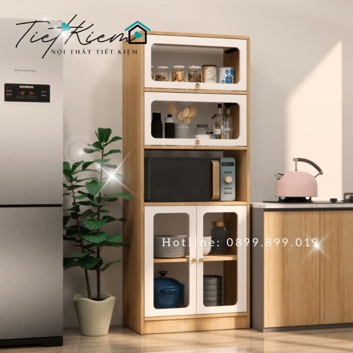 Kệ tủ bếp gỗ đẹp đa năng B11990