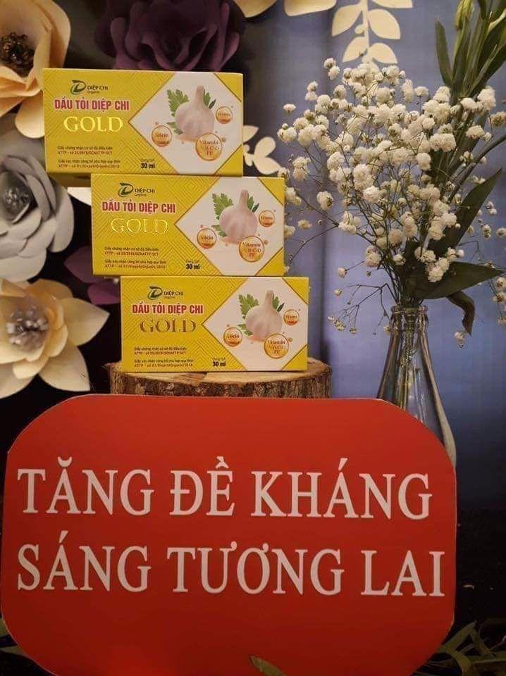 DẦU TỎI DIỆP CHI GOLD