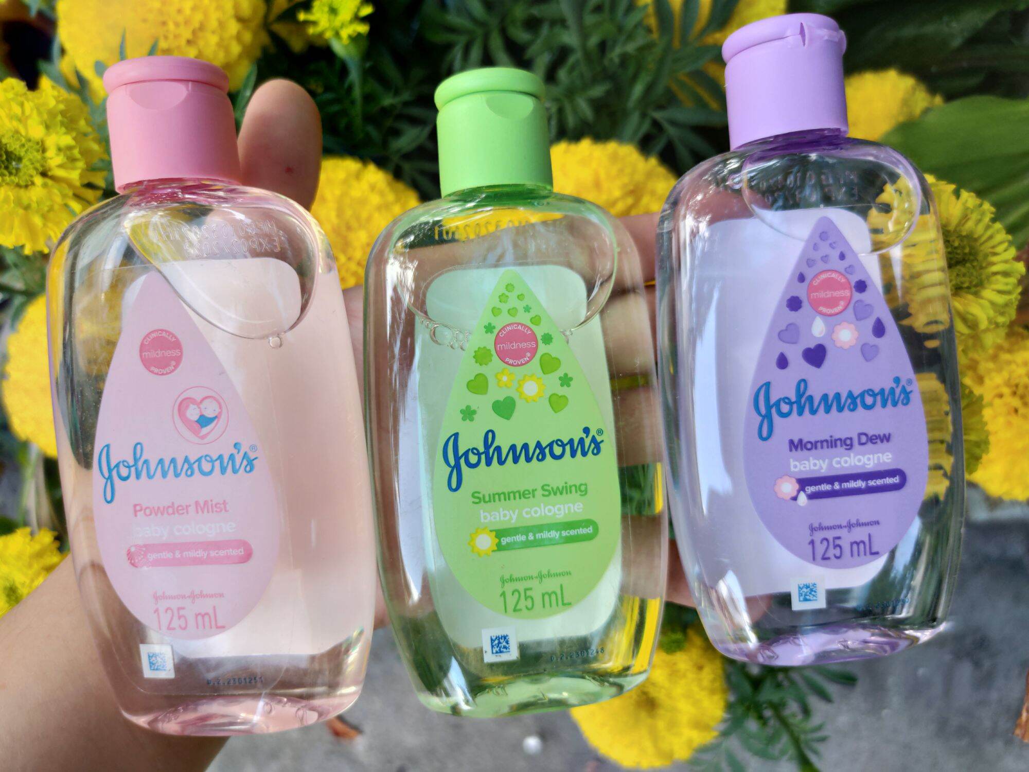 Nước hoa Johnson baby 125ml - nước hoa 50 ml