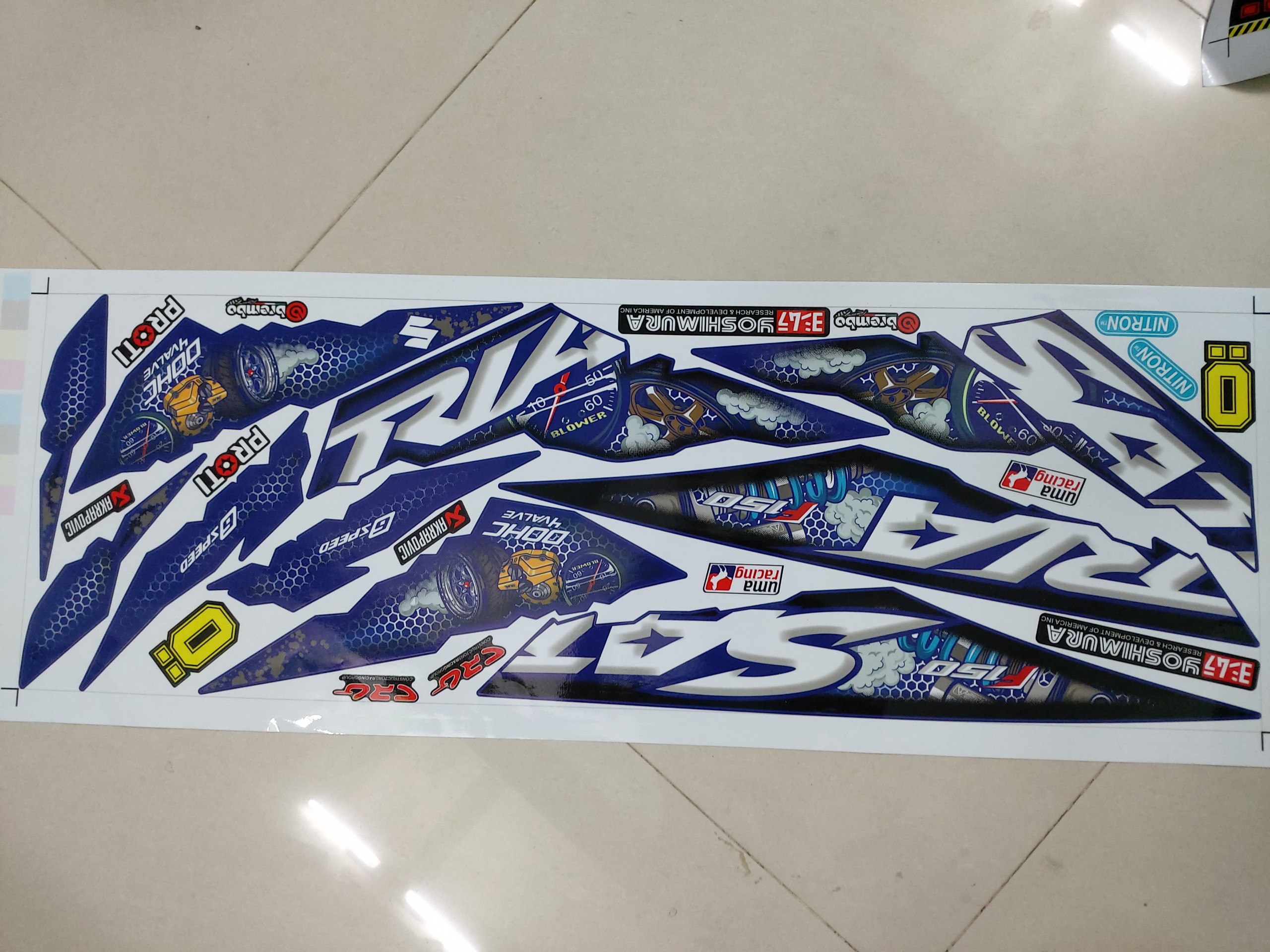 Tem satria fi tổ ong phuộc siêu ngầu