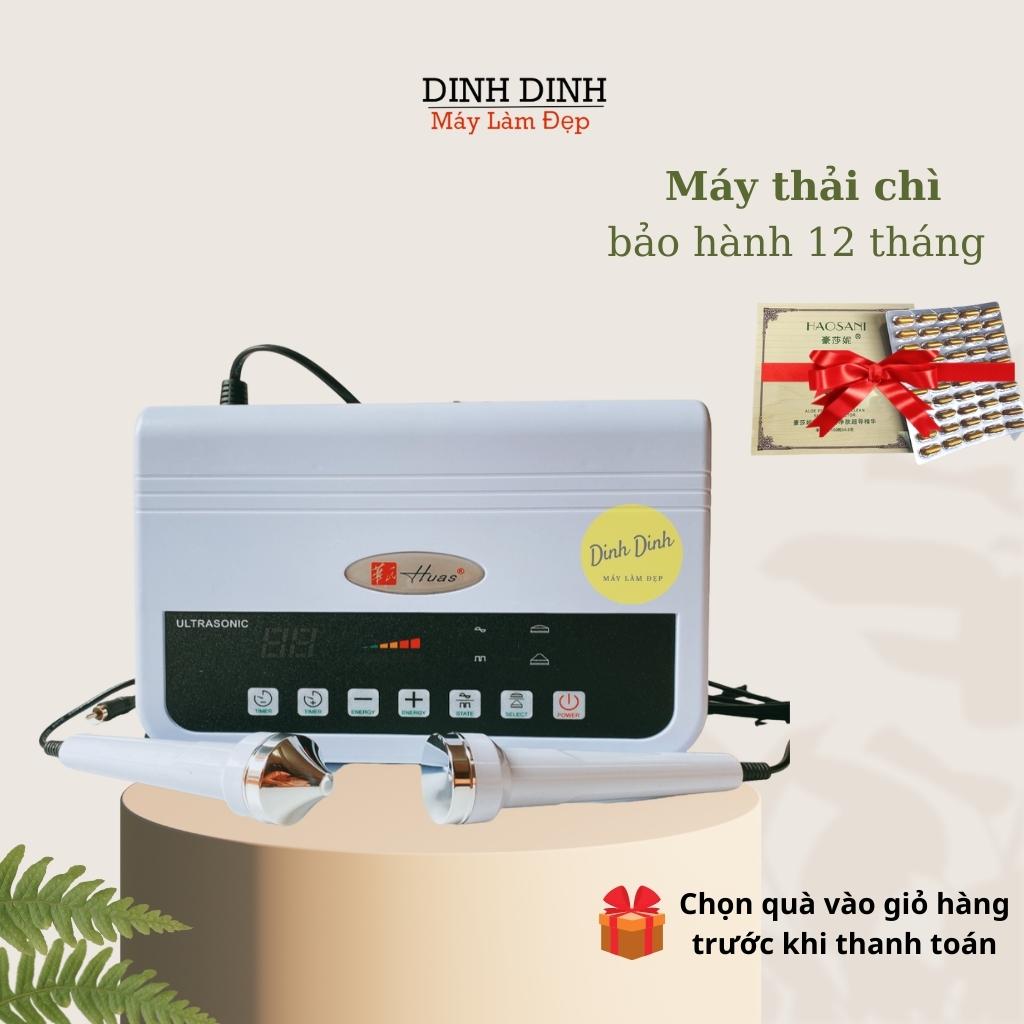 Máy thải chì, máy hút chì thải độc da, di tinh chất, massage mặt (tặng viên thải chì) - Dinh Dinh Máy Làm Đẹp