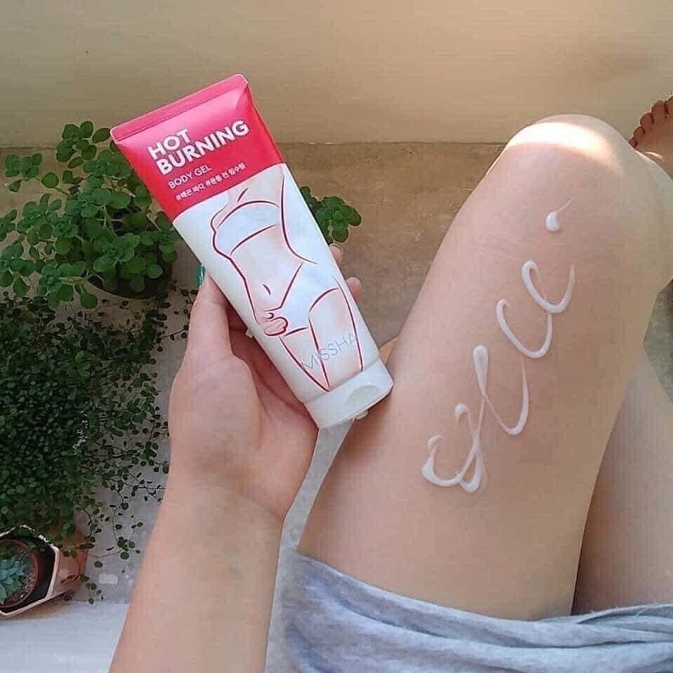 [kem thoa tan mỡ bụng] Kem tan mỡ bụng Missha Hot Burning Hàn Quốc