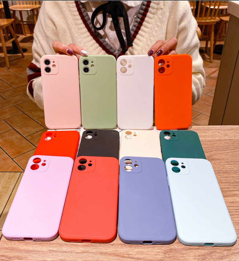 Ốp lưng Xiaomi Redmi 10C,Note 11,Note 11s,Note 10 Pro,Redmi Note 10s,Redmi Note 10 4G,Redmi Note 10 5G,Redmi Note 9,Note 9s,Note 9 Pro,Redmi Note 8 Pro,Redmi Note 8,Redmi Note 7,Note 5,Note 5 Pro trơn cạnh Vuông X68