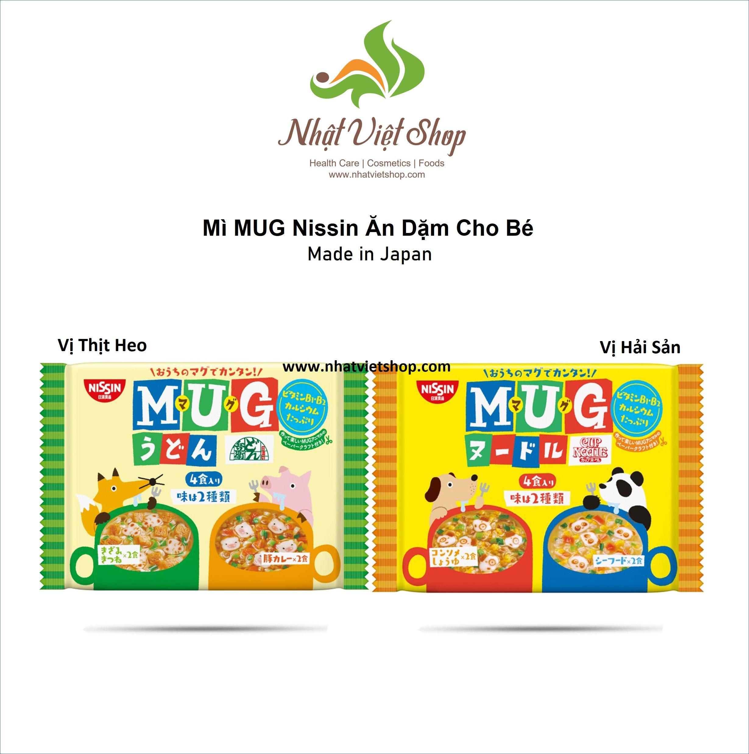 Japanese Mug Noodles for Children