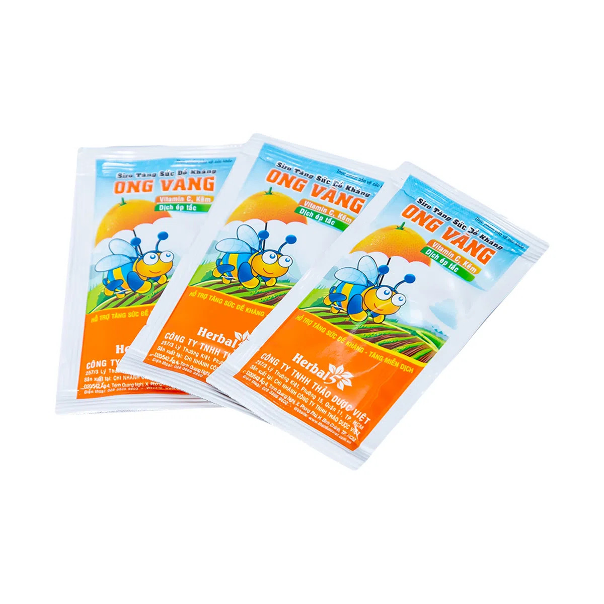 Siro Tăng Sức Đề Kháng Ong Vàng (H/30g/5ml) (Gói)
