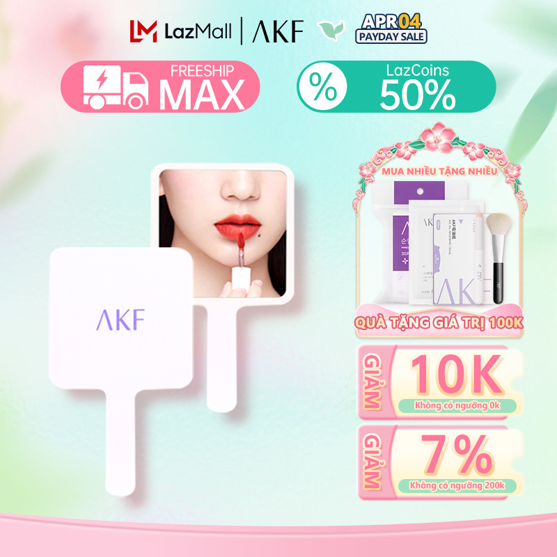 【AKF】Gương Cầm Tay AKF Dáng Vuông