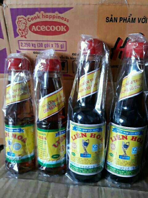 Nước mắm cốt ruốc Liên Hoa chai 280ml