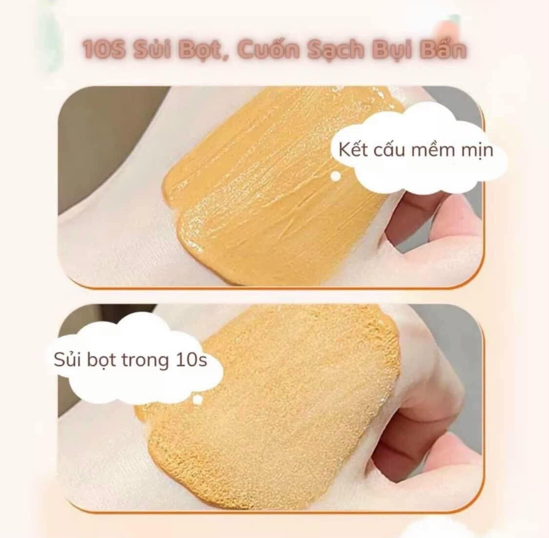 Hộp 12 Mặt Nạ Cà Rốt Sủi Bọt Yanfu