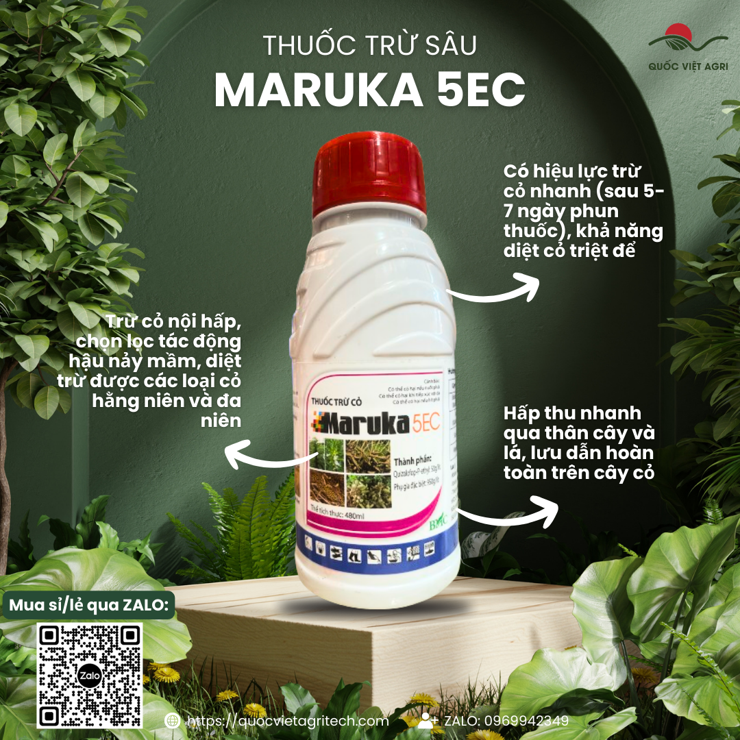 Thuốc trừ cỏ - maruka 5ec - 480ml