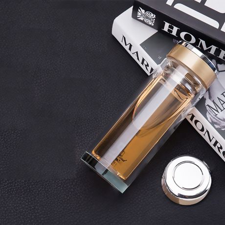 Combo 2 Bình giữ nhiệt thủy tinh 2 lớp