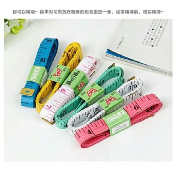Thước dây 1,5m nhiều màu bền đẹp đo chiều cao, vòng eo