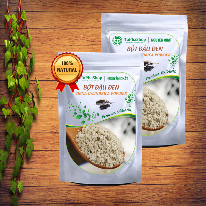 [HOT] Bột đậu đen nguyên chất 500g - Thảo Dược Tấn Phát