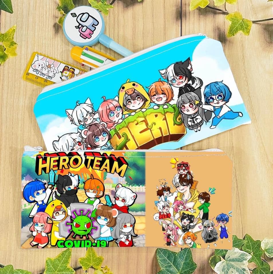 Ví bút hero team / hộp bút hero team