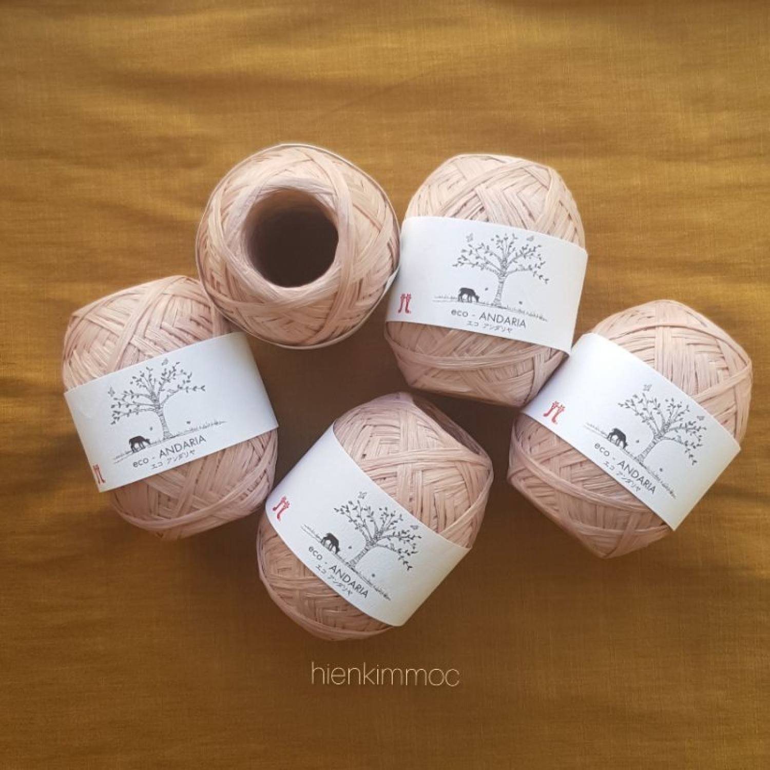 Sợi Cọ Nhật Hamanaka 40g 80m