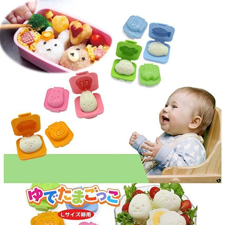 Combo 6 Khuôn Cơm Hình Thú Xinh Xắn