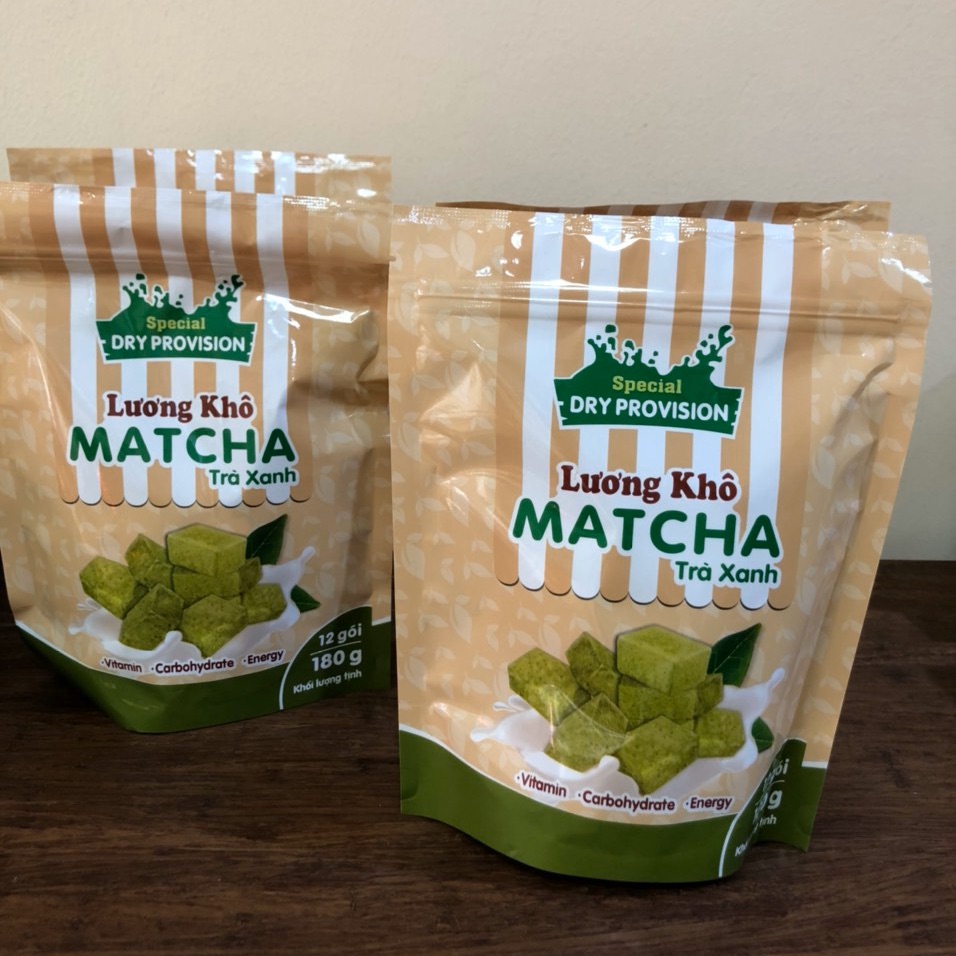 Lương khô vị trà xanh