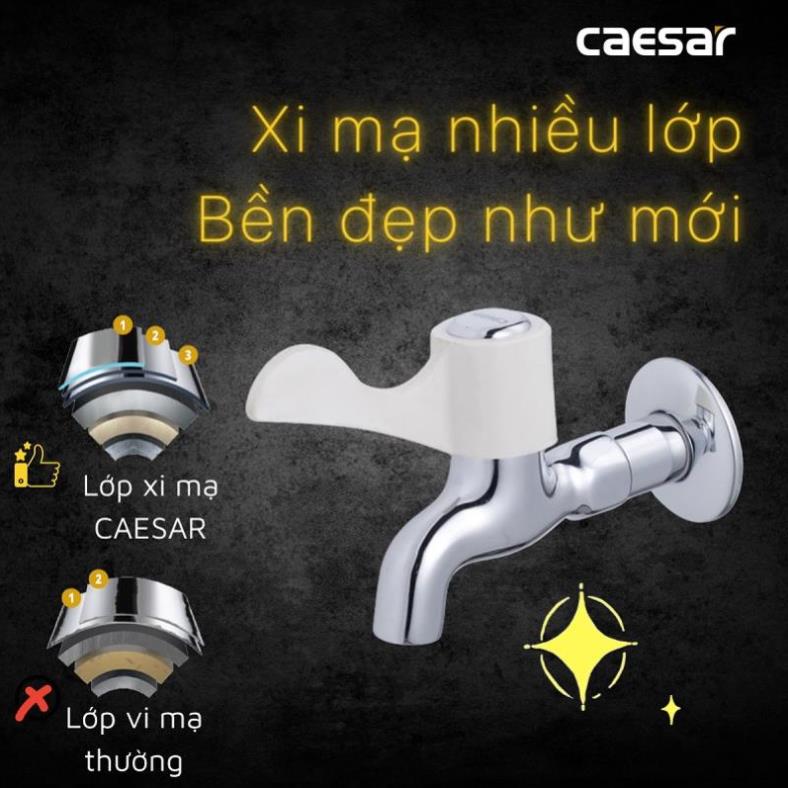 Vòi Hồ / Vòi Lạnh Gắn Tường CAESAR W027C