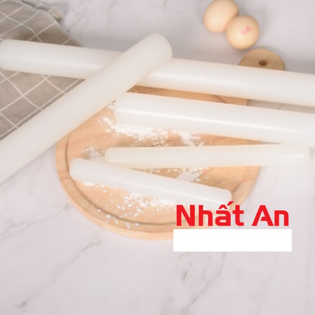 Dụng cụ cán bột (lăn bột) nhựa - Có 4 size