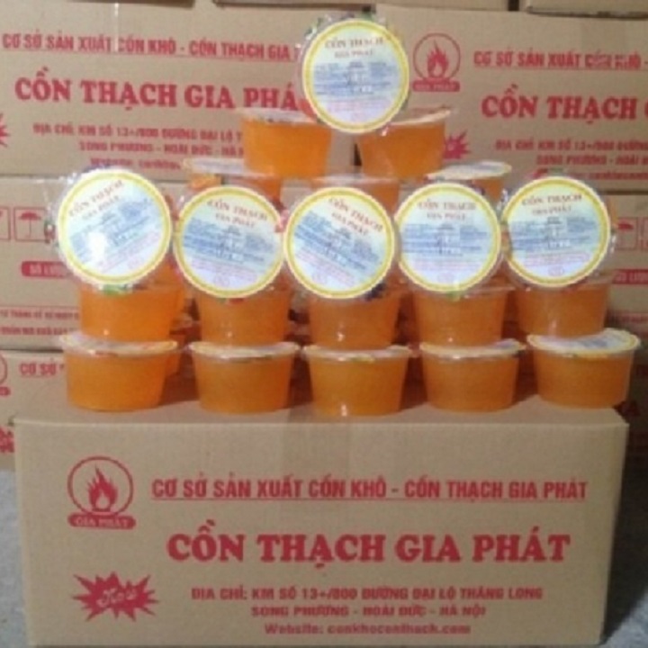 Combo 5 Hộp Cồn Thạch Không Mùi , Đun Lâu, Lửa To
