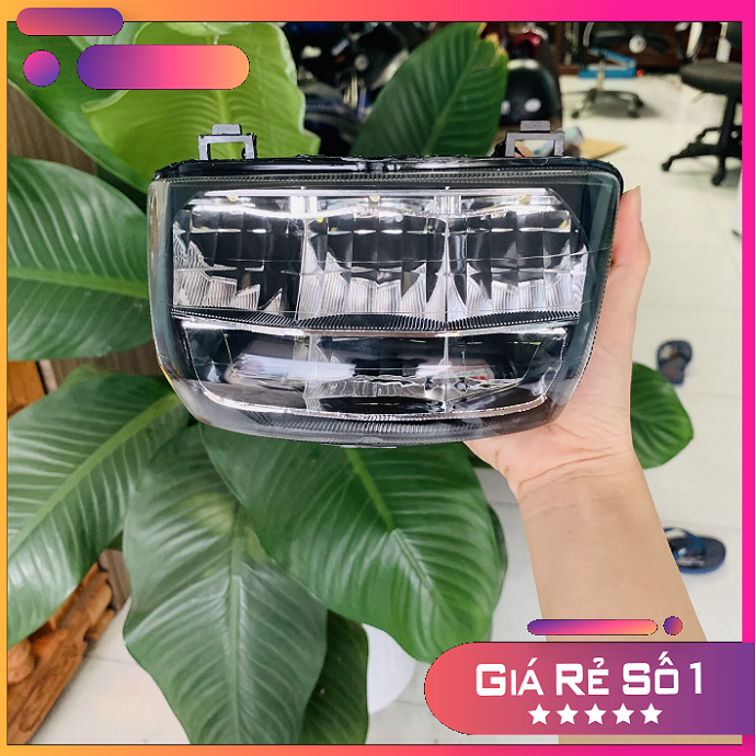 Chóa đèn led 2 tầng zhipat cho xe wave thái , wave 110