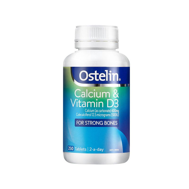 Canxi Ostelin Canxi Bầu 130 viên