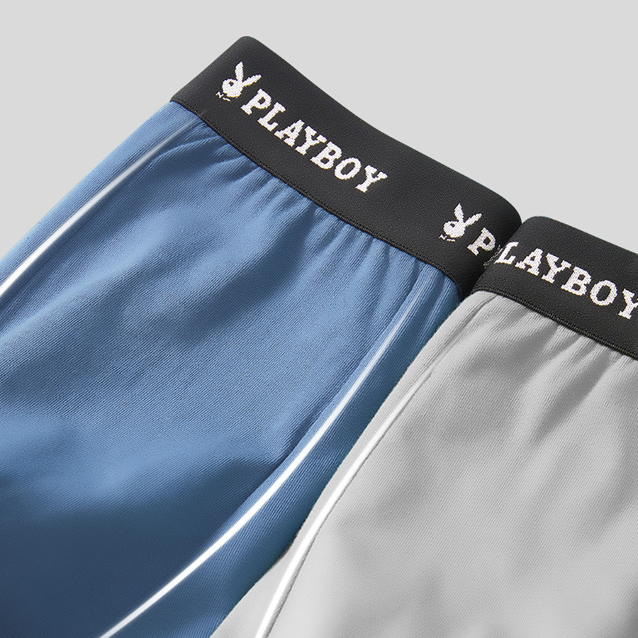 Set 4 quần boxer nam kháng khuẩn PlayBoy cao cấp