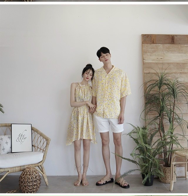 [HCM]ĐỒ ĐÔI -ÁO ĐÔI NAM NỮ VẢI BAO ĐẸP