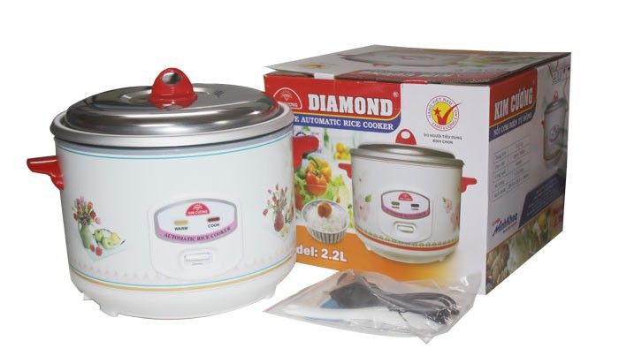 Nồi cơm điện Kim Cương 2.2 lít