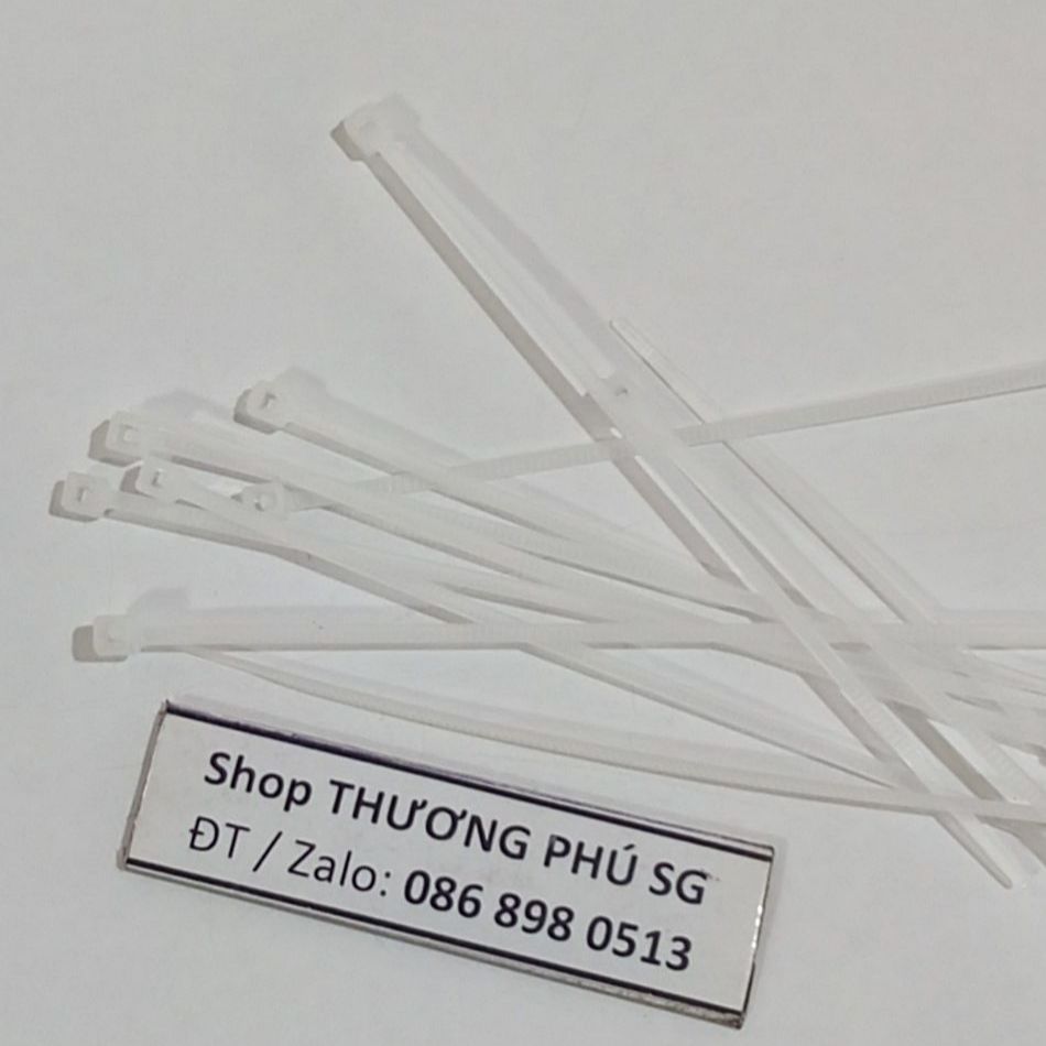 Dây rút nhựa dài 15Cm (Kích thước Rộng X Dài: 4mm X 150mm)