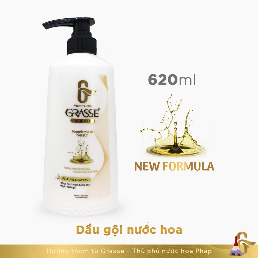GRASSE - Dầu Gội Nước Hoa 620ml [GRASSE]