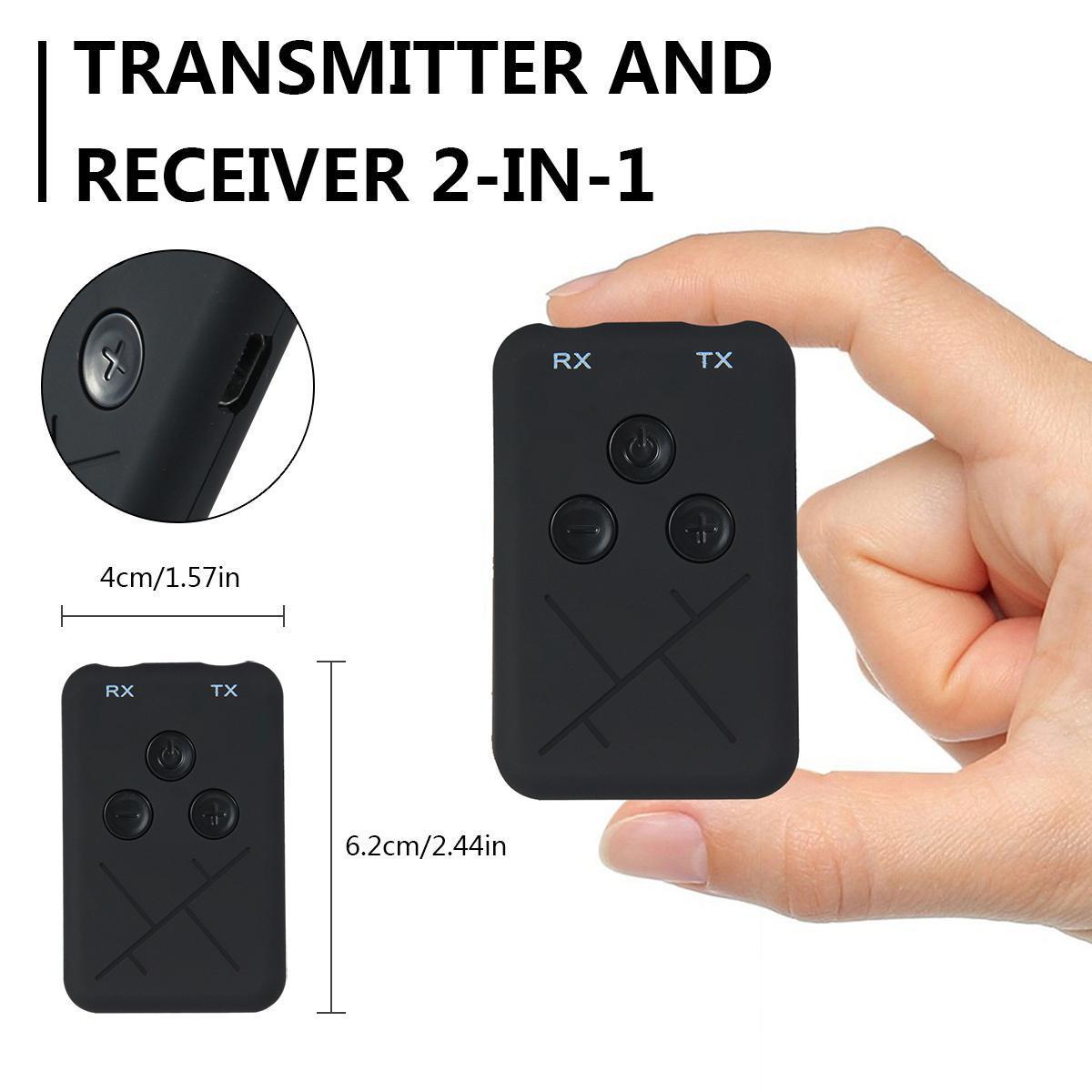 Bộ Thu Phát Âm Thanh 2 trong 1 Bluetooth 4.2 Bluetooth Receiver and Bluetooth Transmiter - Bluetooth TX10