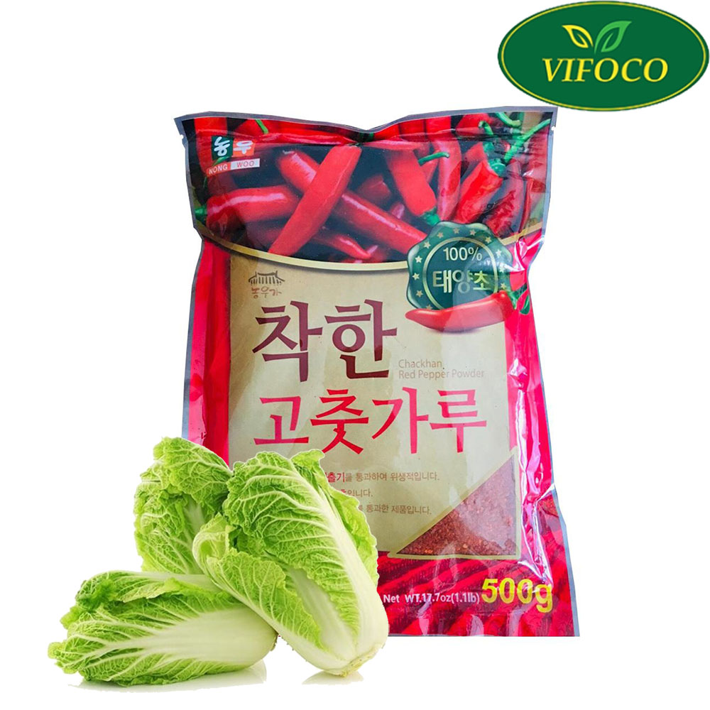 1KG Ớt Bột Mịn Hàn Quốc  - NONG WOO
