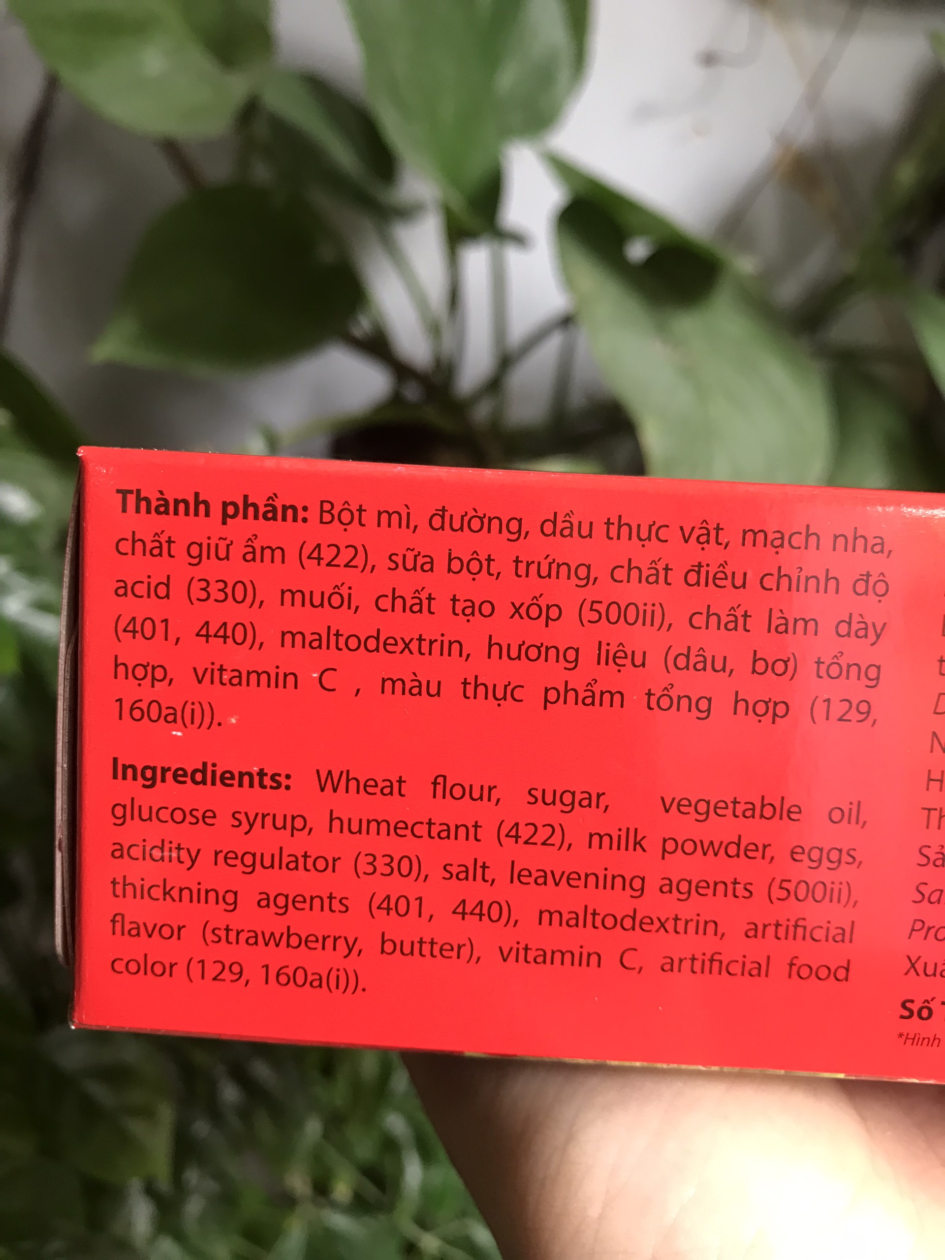 Bánh Quy Jamy Nhân Mứt Dâu (Hộp 200g)