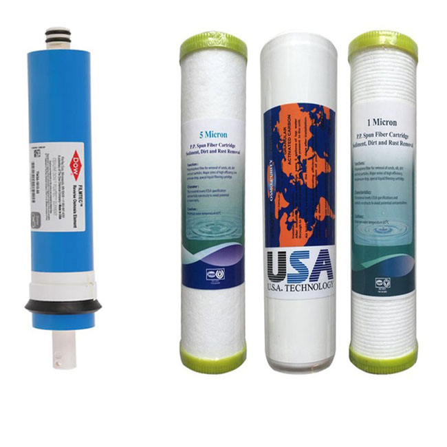 Ro Water Filter Core Set 1,2,3,4 Ro