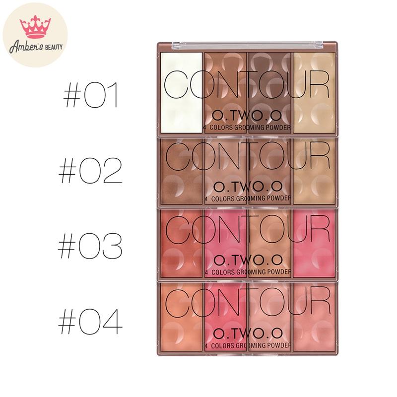 Bảng Phấn Má Và Tạo Khối O.TWO.O Highlight-Contour-Blush L1692 tốt nhất