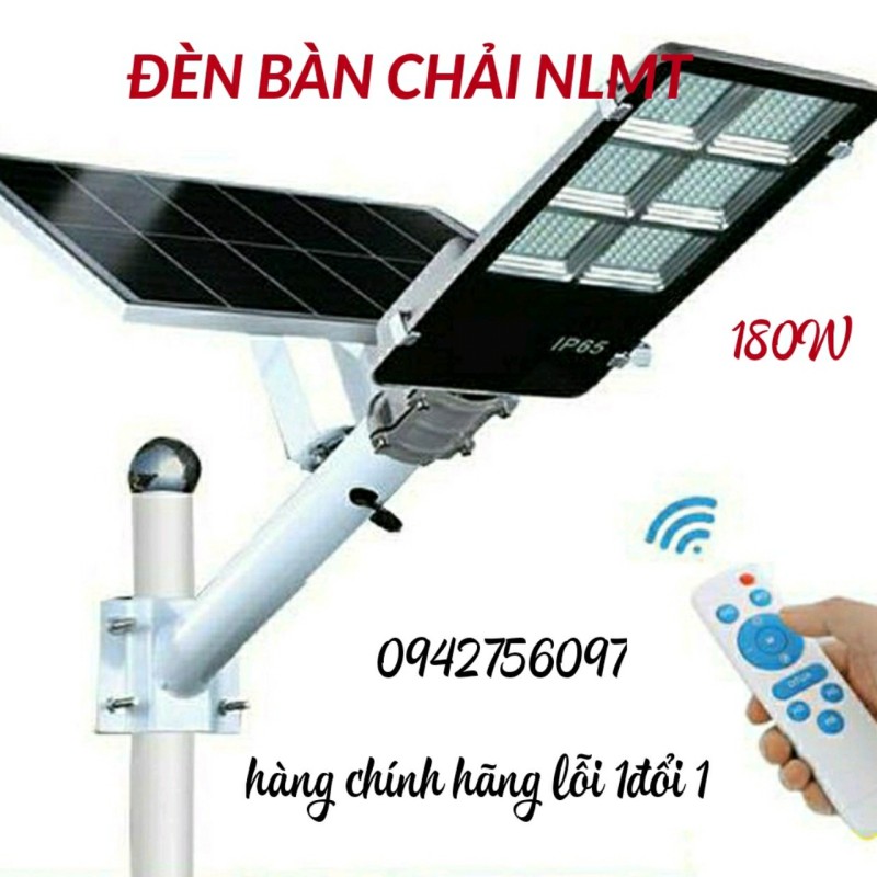 ĐÈN ĐƯỜNG NĂNG LƯỢNG MẶT TRỜI 6 KHOANG 180W-ĐÈN BÀN CHẢI 6 KHOANG 180W NĂNG LƯỢNG MẶT TRỜI