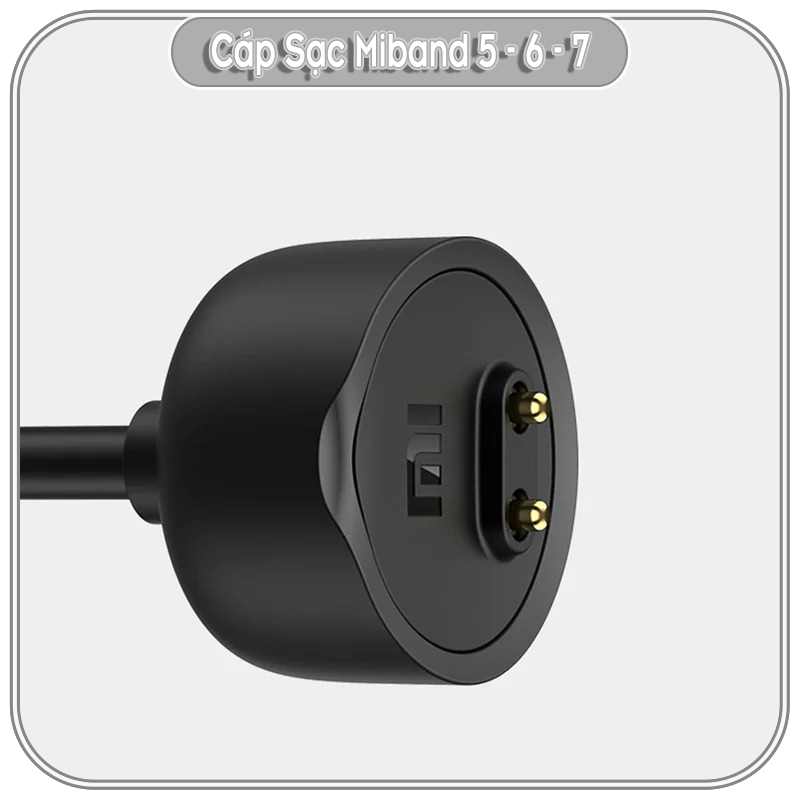 Cáp sạc USB dành cho Xiaomi MiBand 5 - 6 - 7