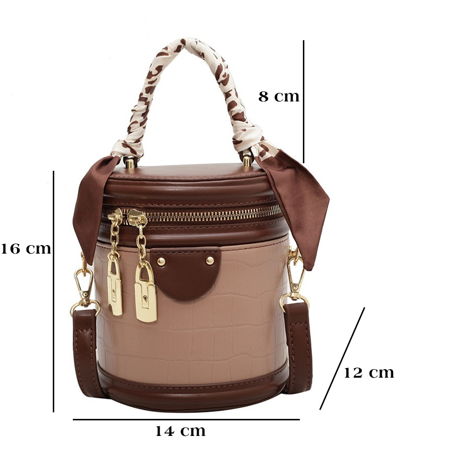 Túi trống cầm tay nữ T21