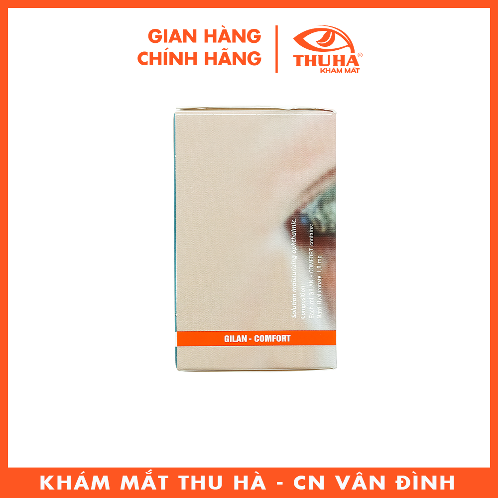 Dung dịch nhỏ mắt Gilan-Comfort 0.18% (hộp 30 ốngx0.4ml)