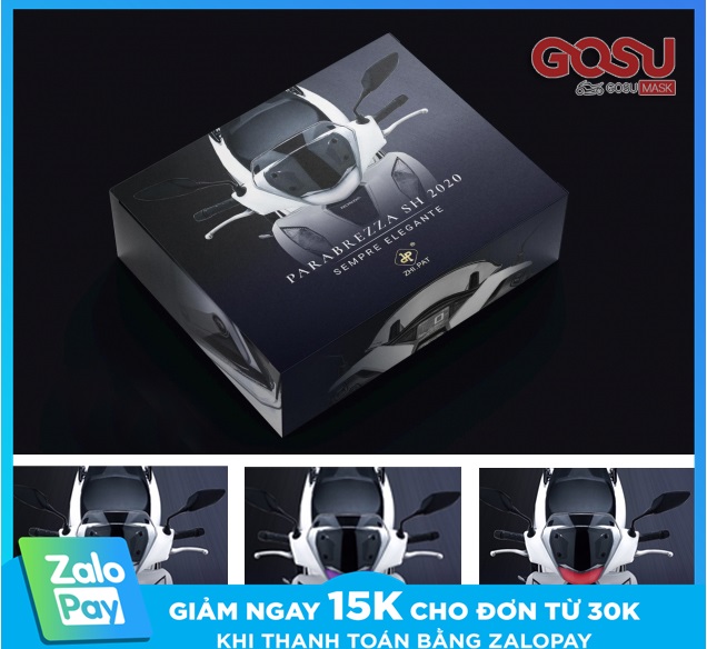 Kính chắn gió SH 2020 Zhipat hàng cao cấp