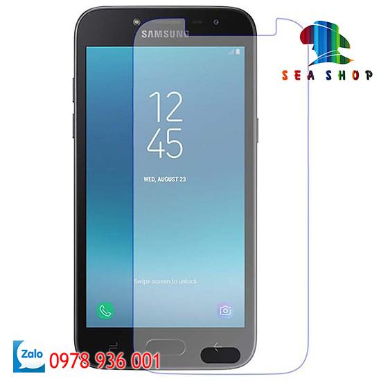 Combo 2 kính cường lực Samsung Galaxy J2 Pro 2018 - Trong suốt - Cảm ứng mượt mà