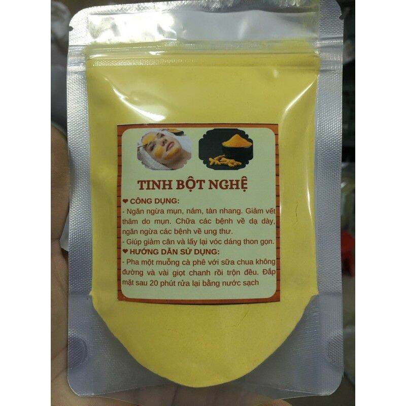 1 lạng tinh bột nghệ nguyên chất 100% bổ máu đẹp da.