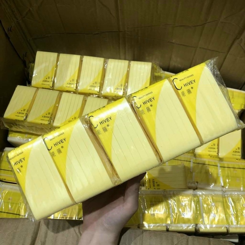 Combo 10 gói bông mút rửa mặt ( 120 miếng )