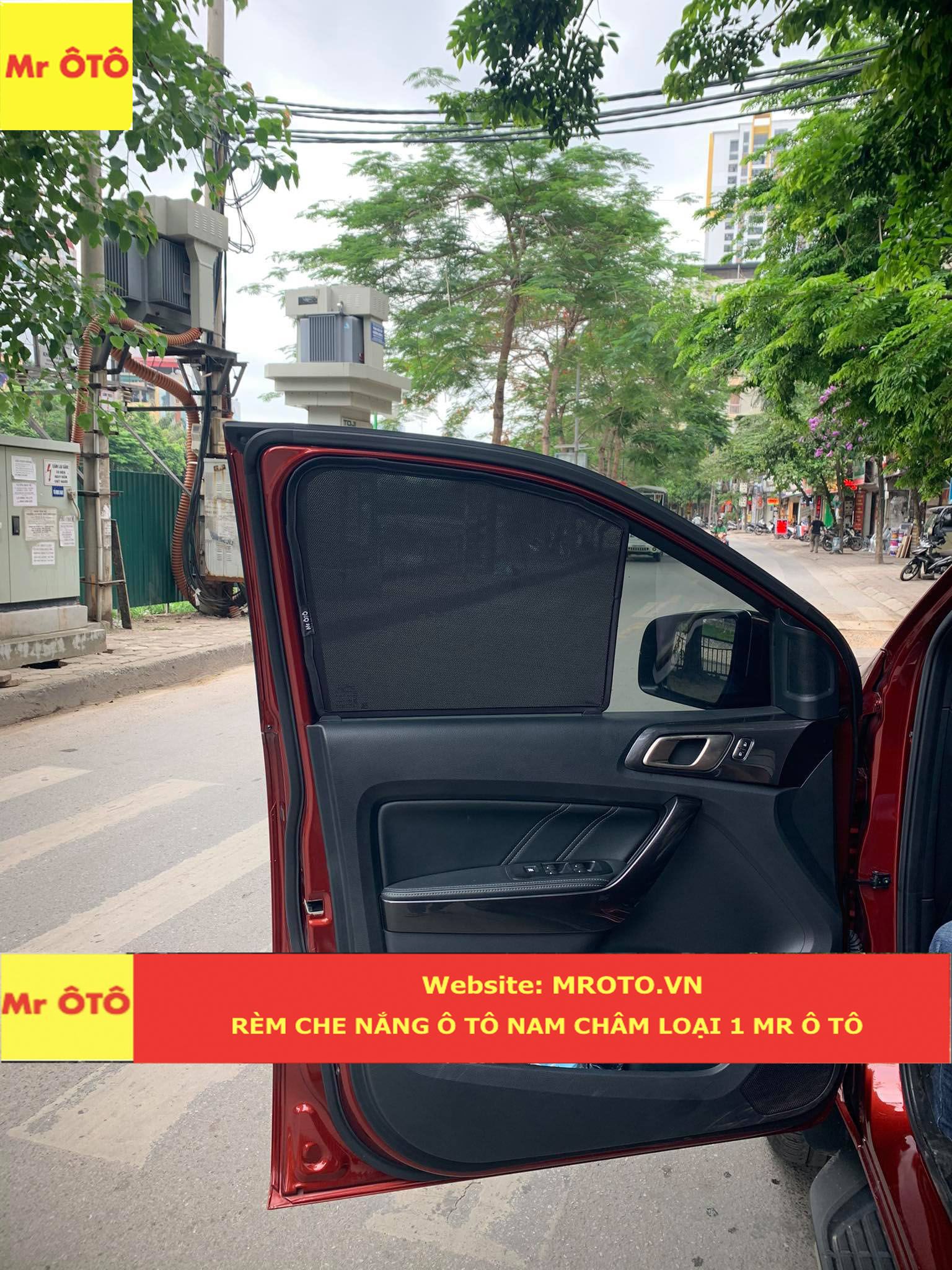 RÈM CHE NẮNG XE FORD EVEREST 2017-2021  LOẠI 1 MR.OTO. BẢO HÀNH 24 THÁNG. CAM KẾT CHUẨN KHÍT THEO XE 