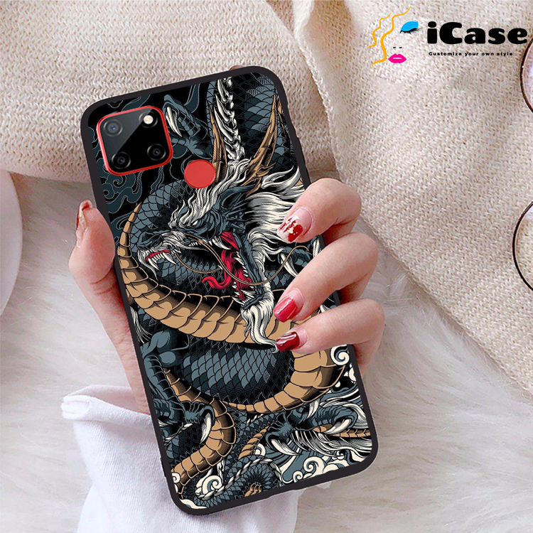Ốp lưng Realme C12 viền dẻo TPU BST Rong