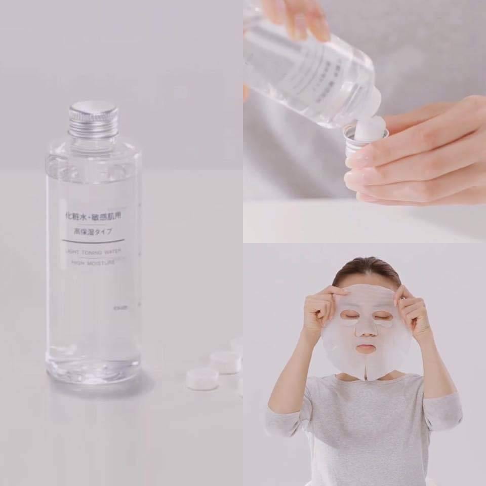 Nước Hoa Hồng Muji Light Toning Water 200ml
