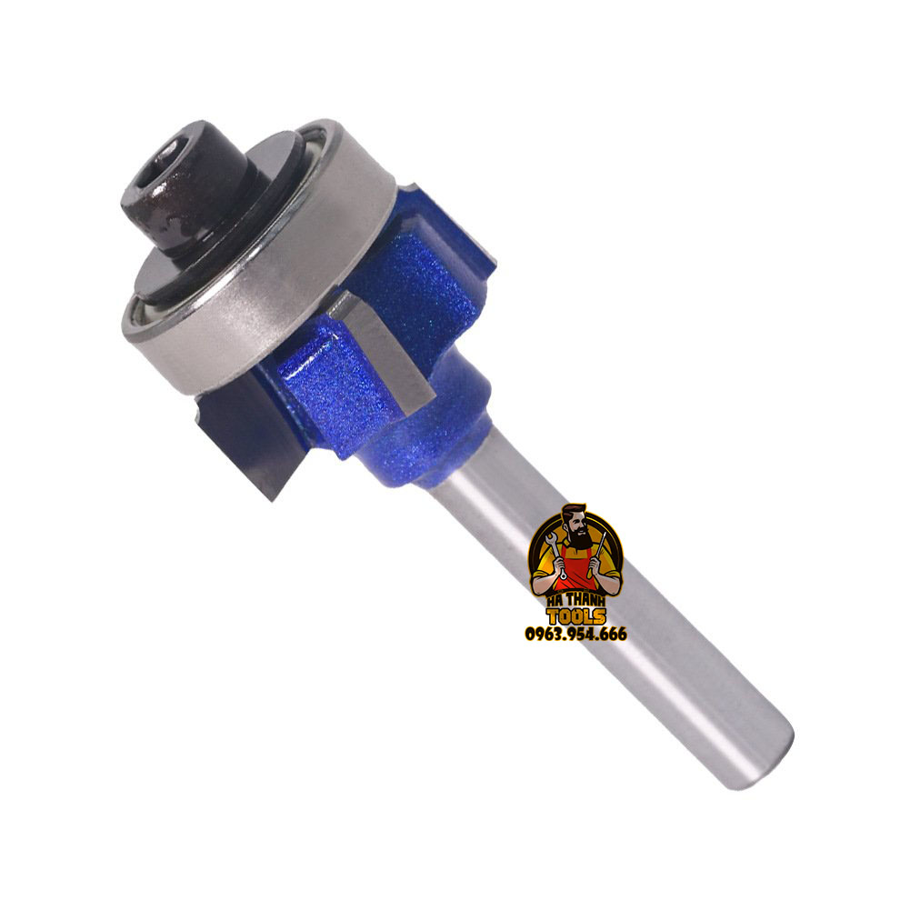 Mũi Gọt Cạnh Chỉ 4 Cánh - Cốt 6.35mm ( R1,R2,R3 )