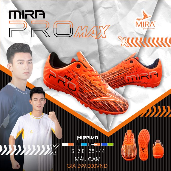 Giày đá bóng mira pro max tf